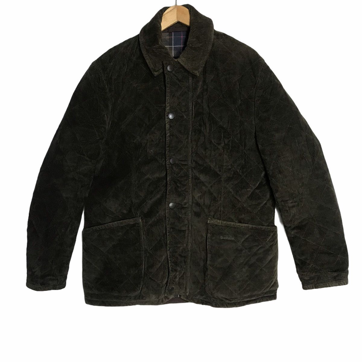 Barbour fine corduroy quilted jacket - 1