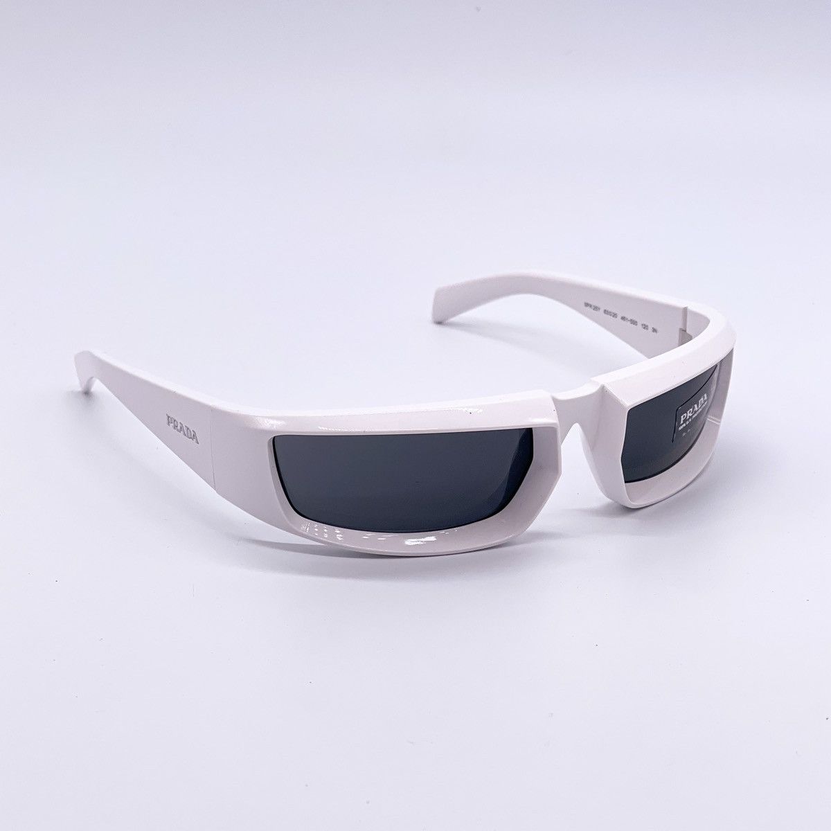 NEW PRADA PR25YS 4615S0 SUNGLASSES PRADA SPR 25Y WHITE - 8