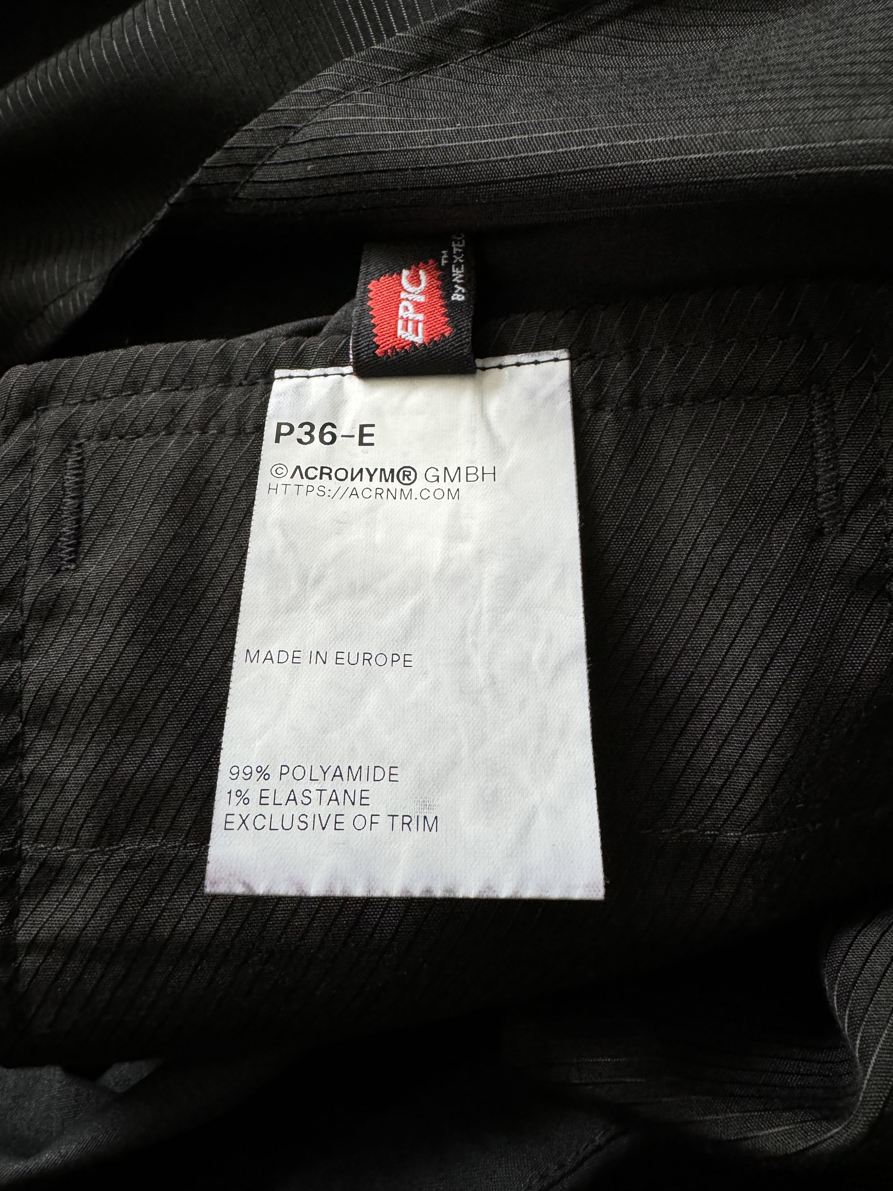 P36-E Encapsulated Nylon Pleated Drawcord Trouser - 5