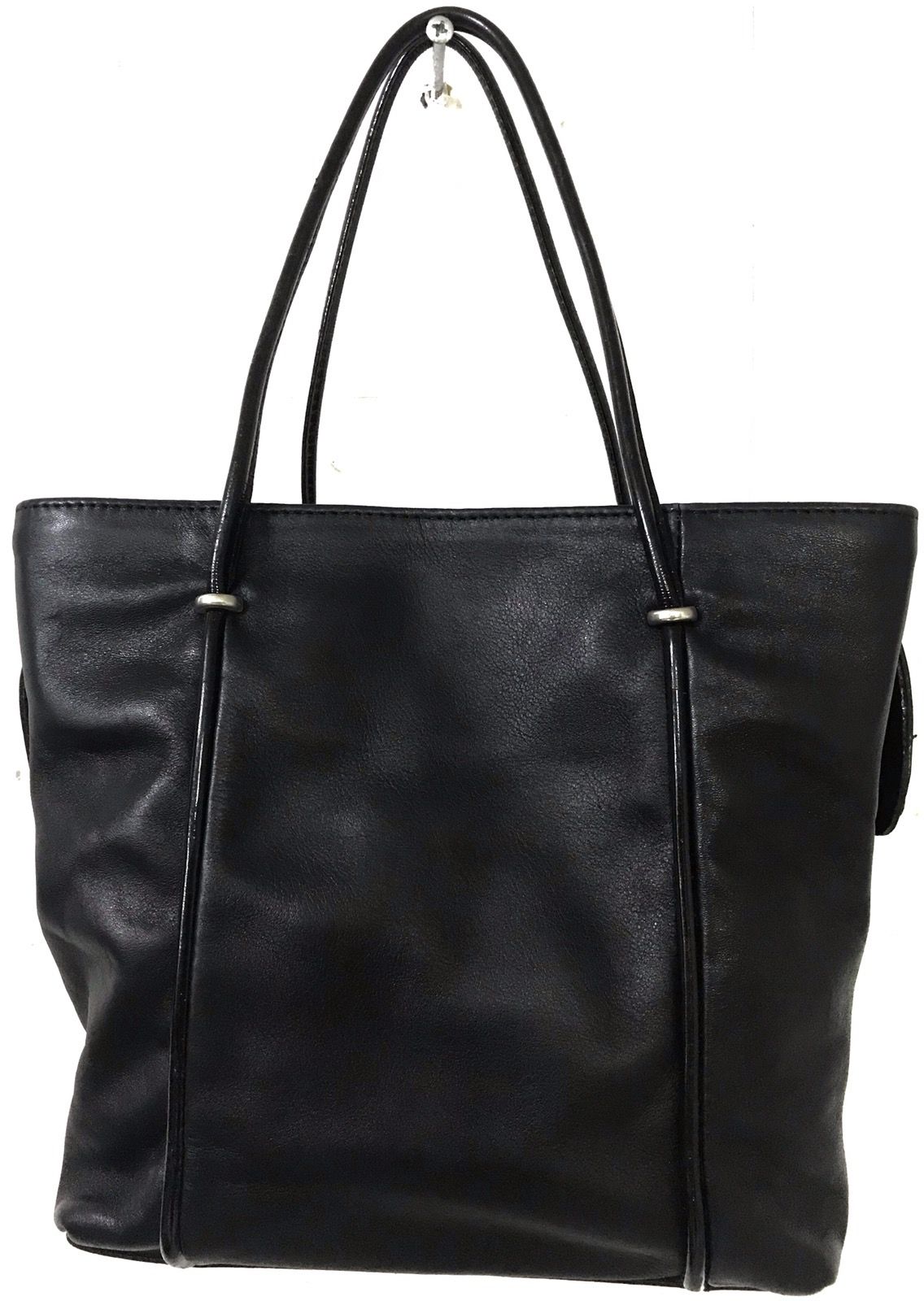 Authentic Courreges Paris Leather Hand Shoulder Bag - 2