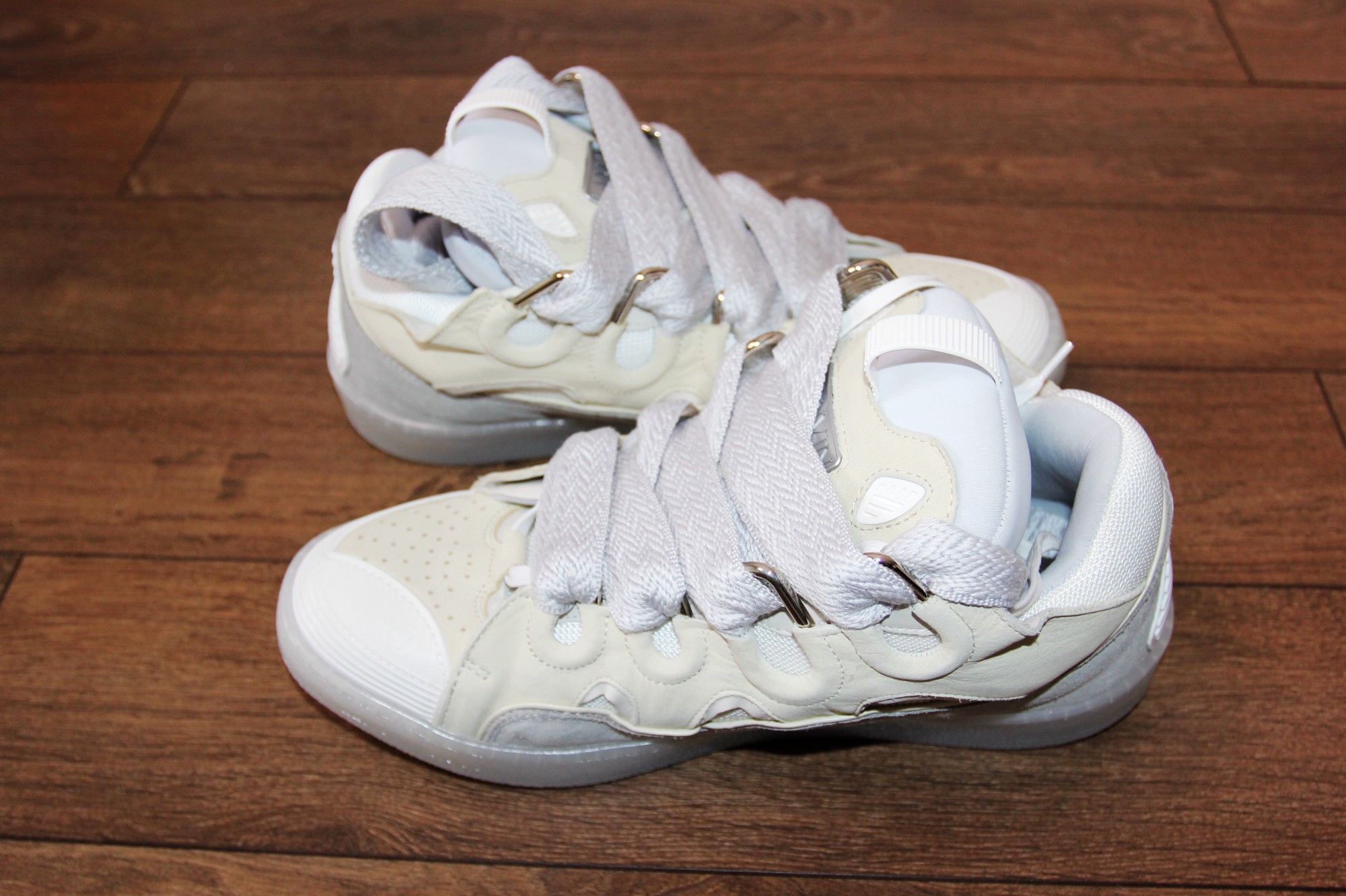 BNWT SS23 LANVIN CURB SNEAKERS BEIGE 44 - 4