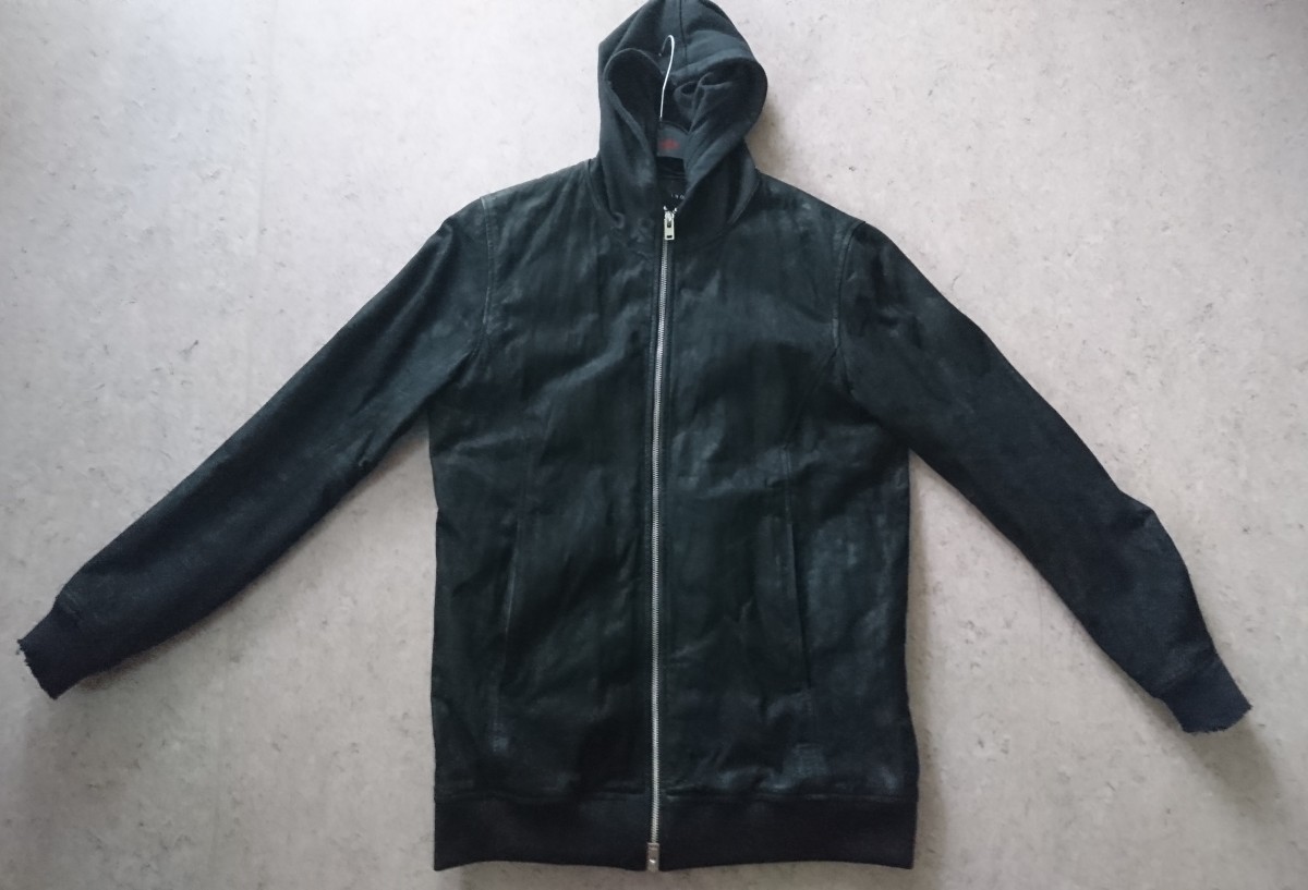Iro - 1,390€ Long Hooded Lamb Leather Jacket M L - 2
