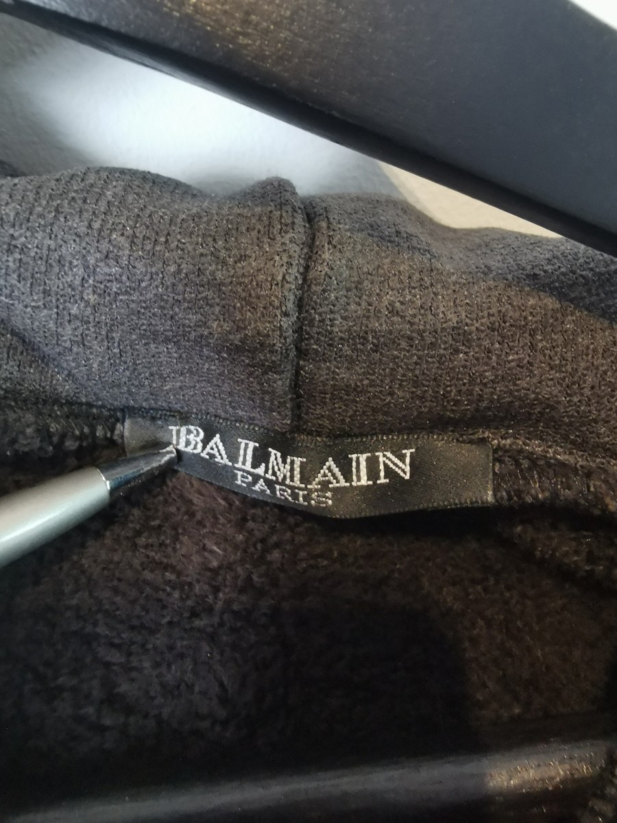 Balmain Biker Hoodie - 4