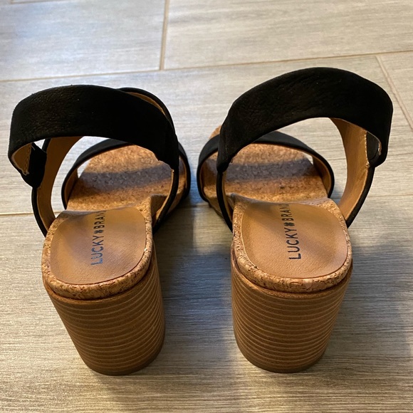 Lucky Brand Jobina Heel Sandals 6 - 4