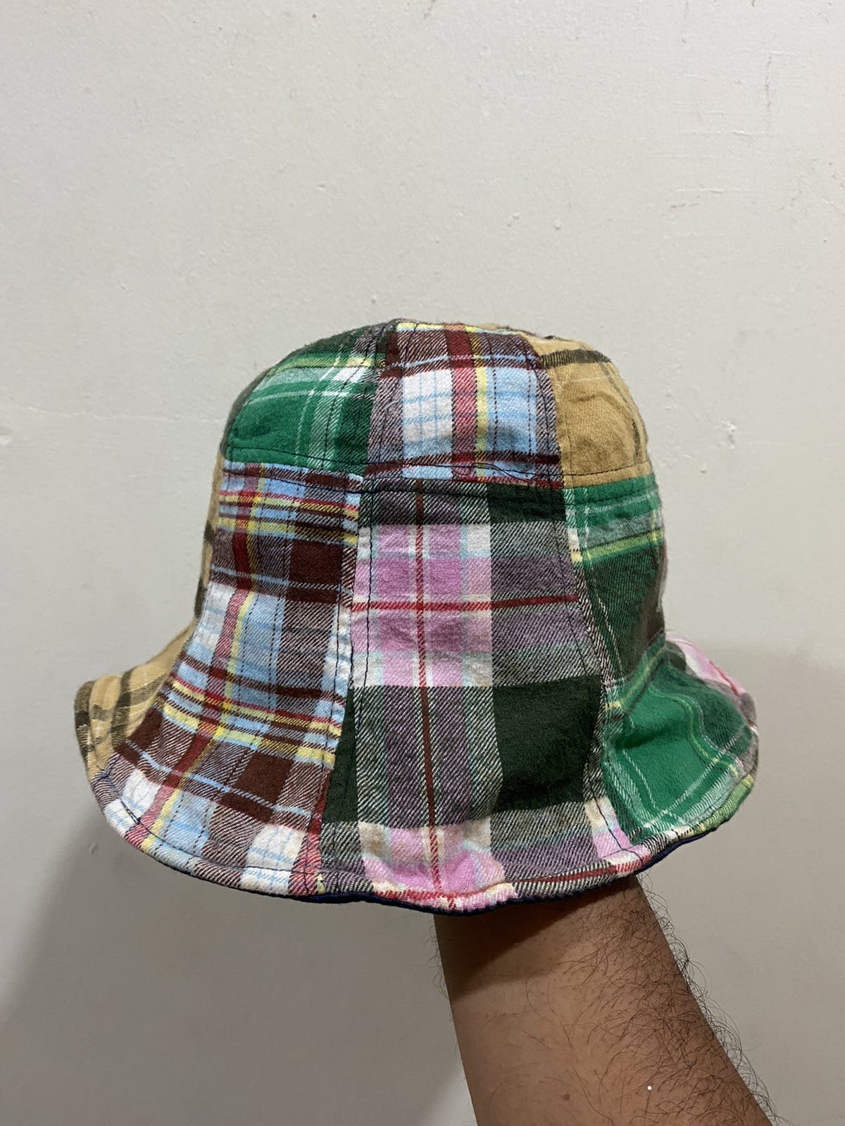 🔥Vintage🔥 Sublime Plaid Patchwork Designer Bucket Hat - 1