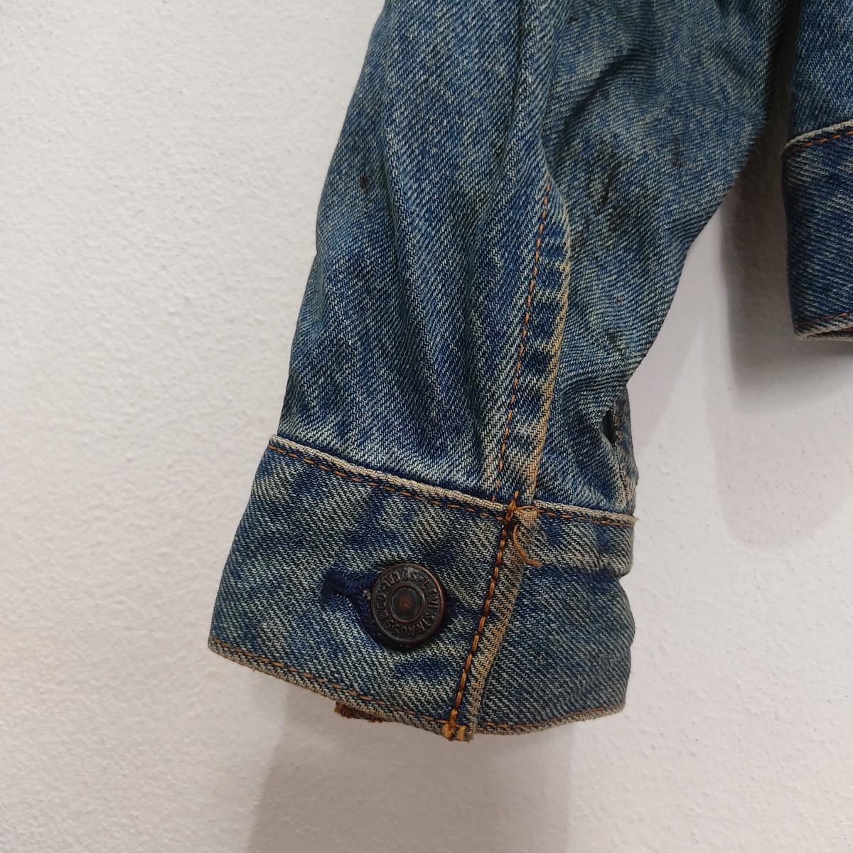 Vintage LEVI'S 505 Japan Denim Jeans Button Ups Trucker Jacket - 5