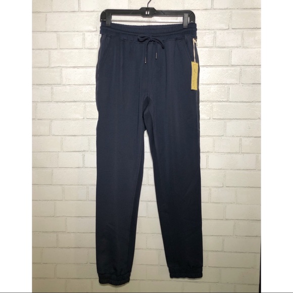 Vintage Havana Navy Side Stripe Track Pants - 4