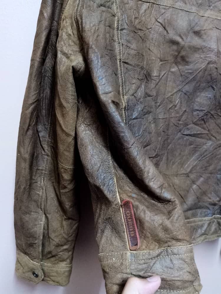 Vintage Guess Leather Ride Jacket - 9