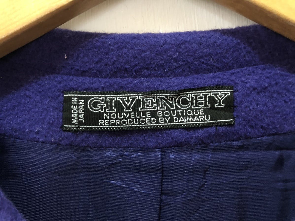 Vintage Givenchy Blazer Coats Women Purple Nice One - 5