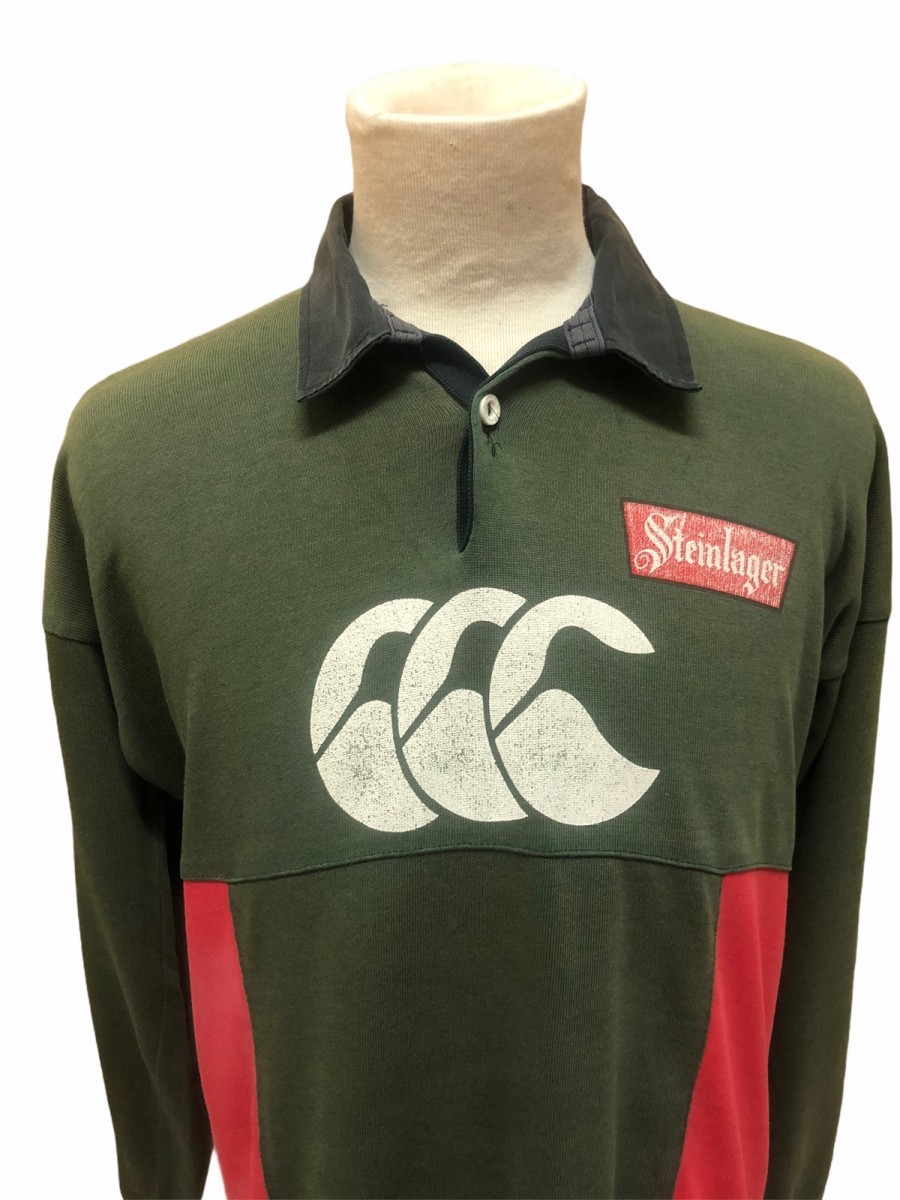 Canterbury Of New Zealand - Vintage Rare Canterbury Steinlager Rugby Shirt - 4