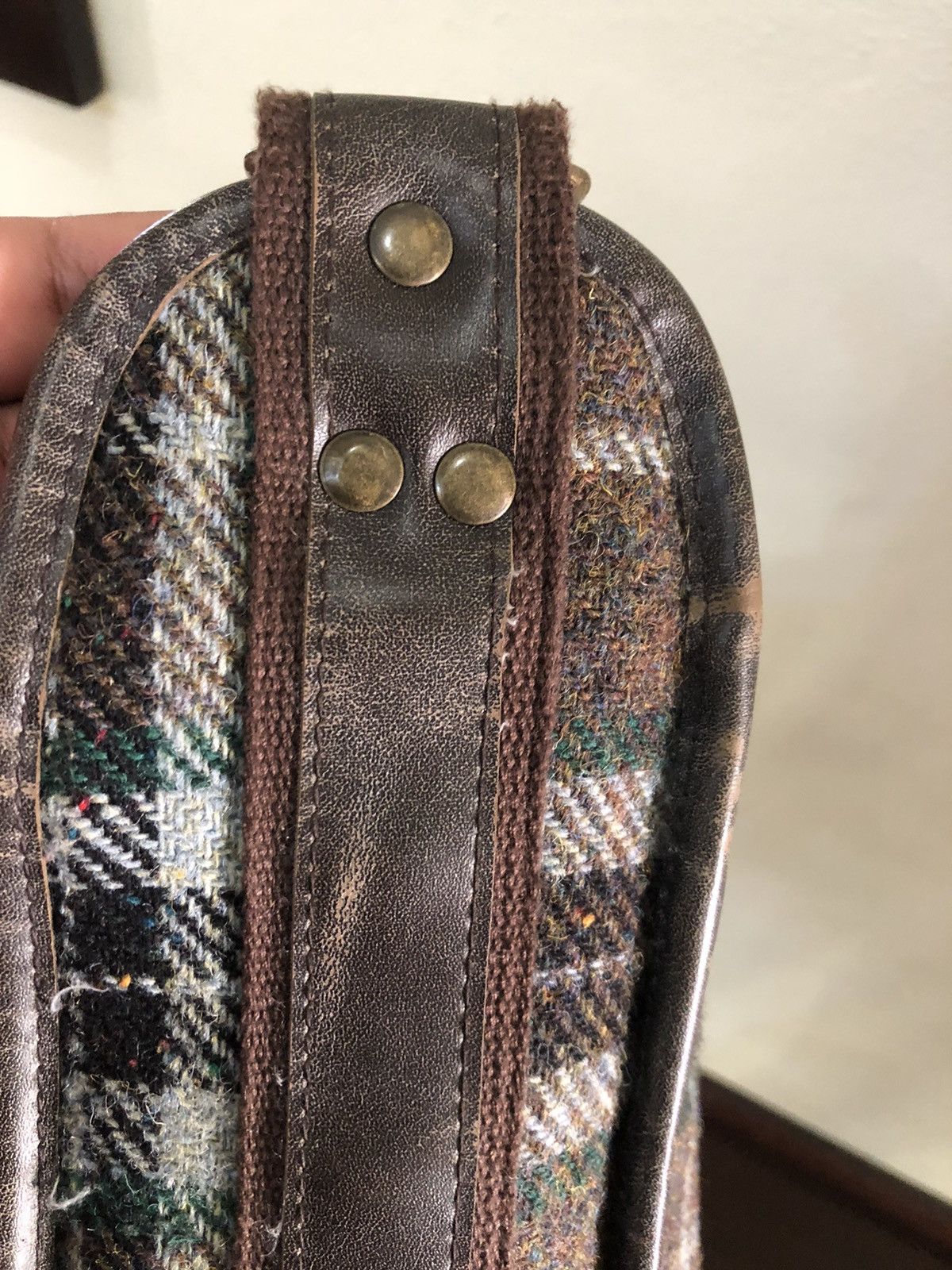 Harris Tweed Sling / Massenger Bag - 7