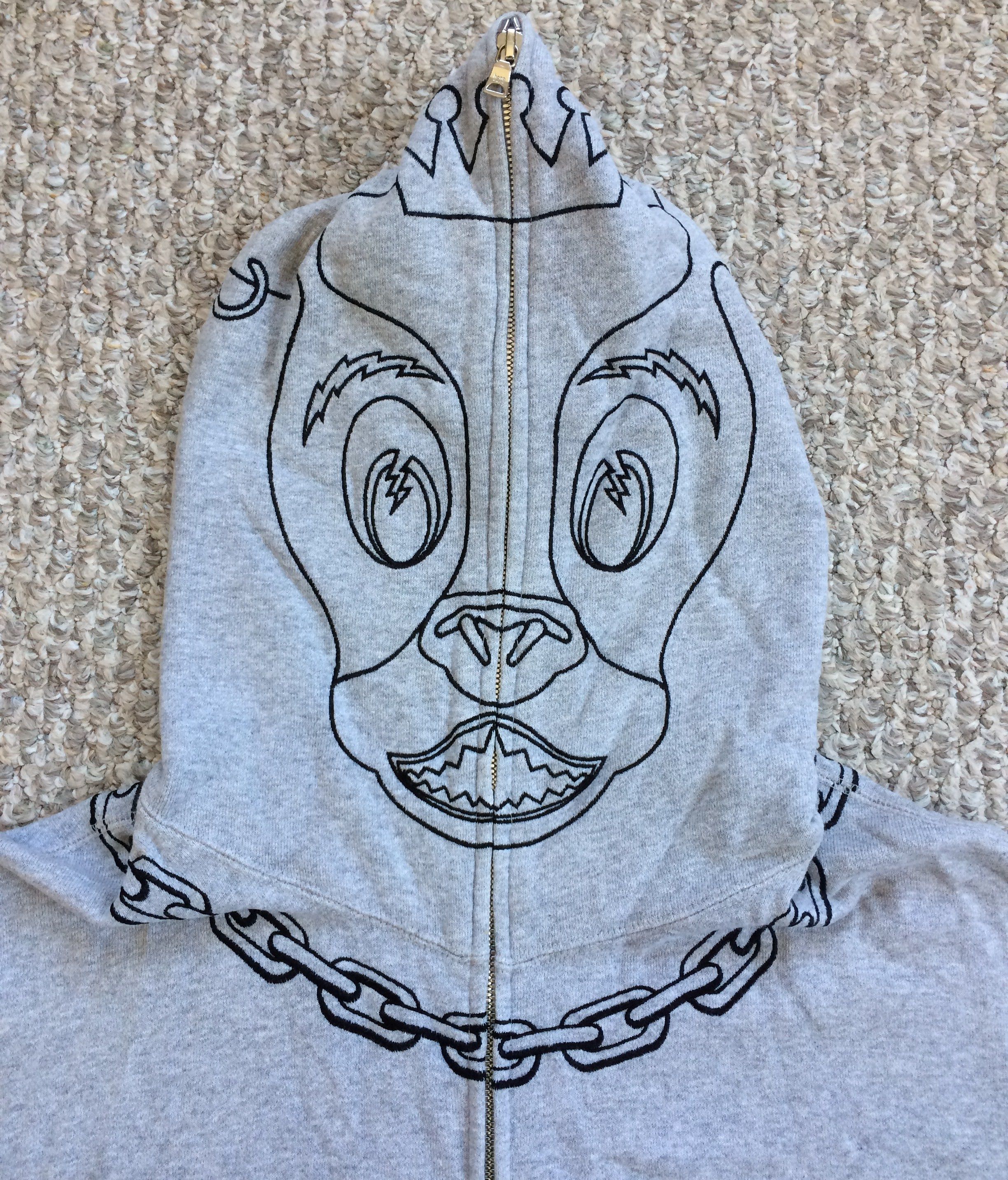 OG Bape Aoyama Royal Cow Full Zip Hoodie - 2