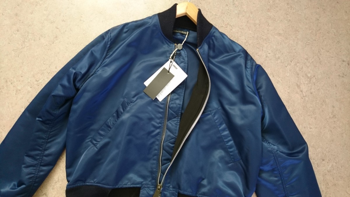 Longjourney - NWT Rare Blue Bomber MA1 Oversized Jacket S M L XL - 3