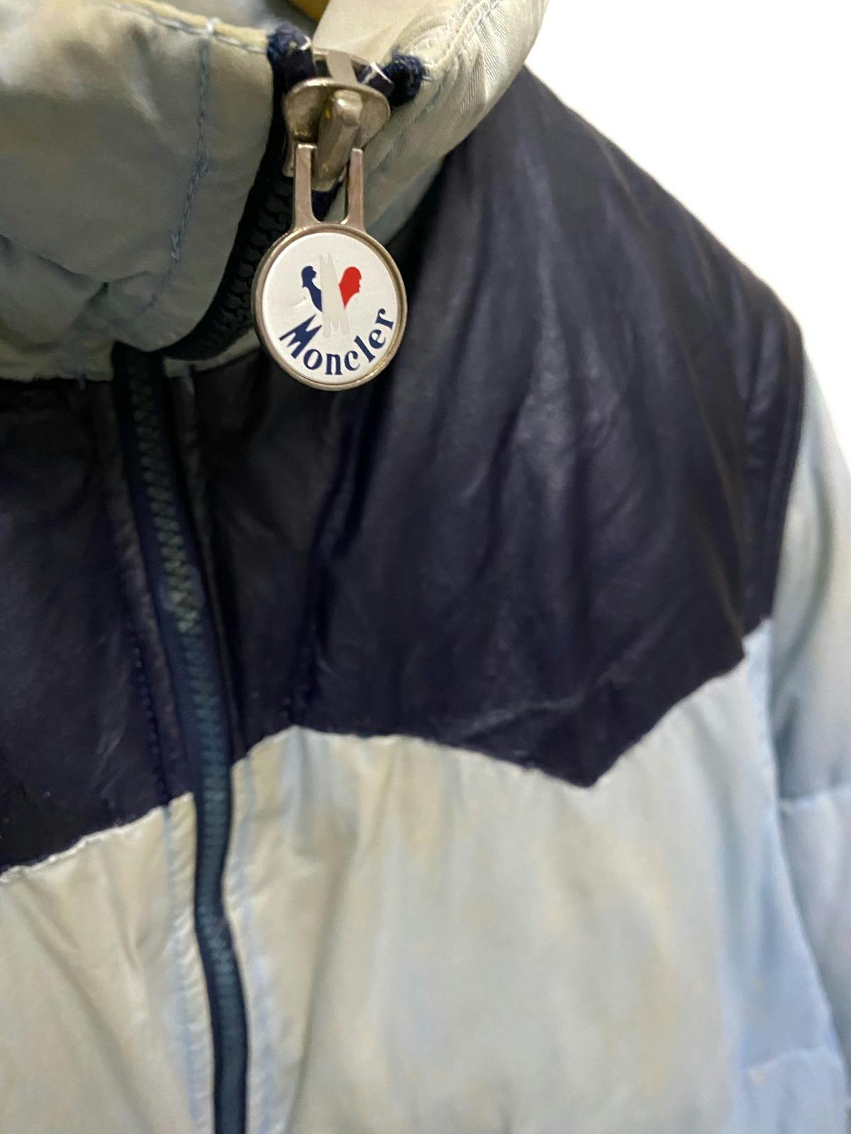 Vintage Moncler Asics Puffer Down Jacket Vest Detach Sleeve - 4