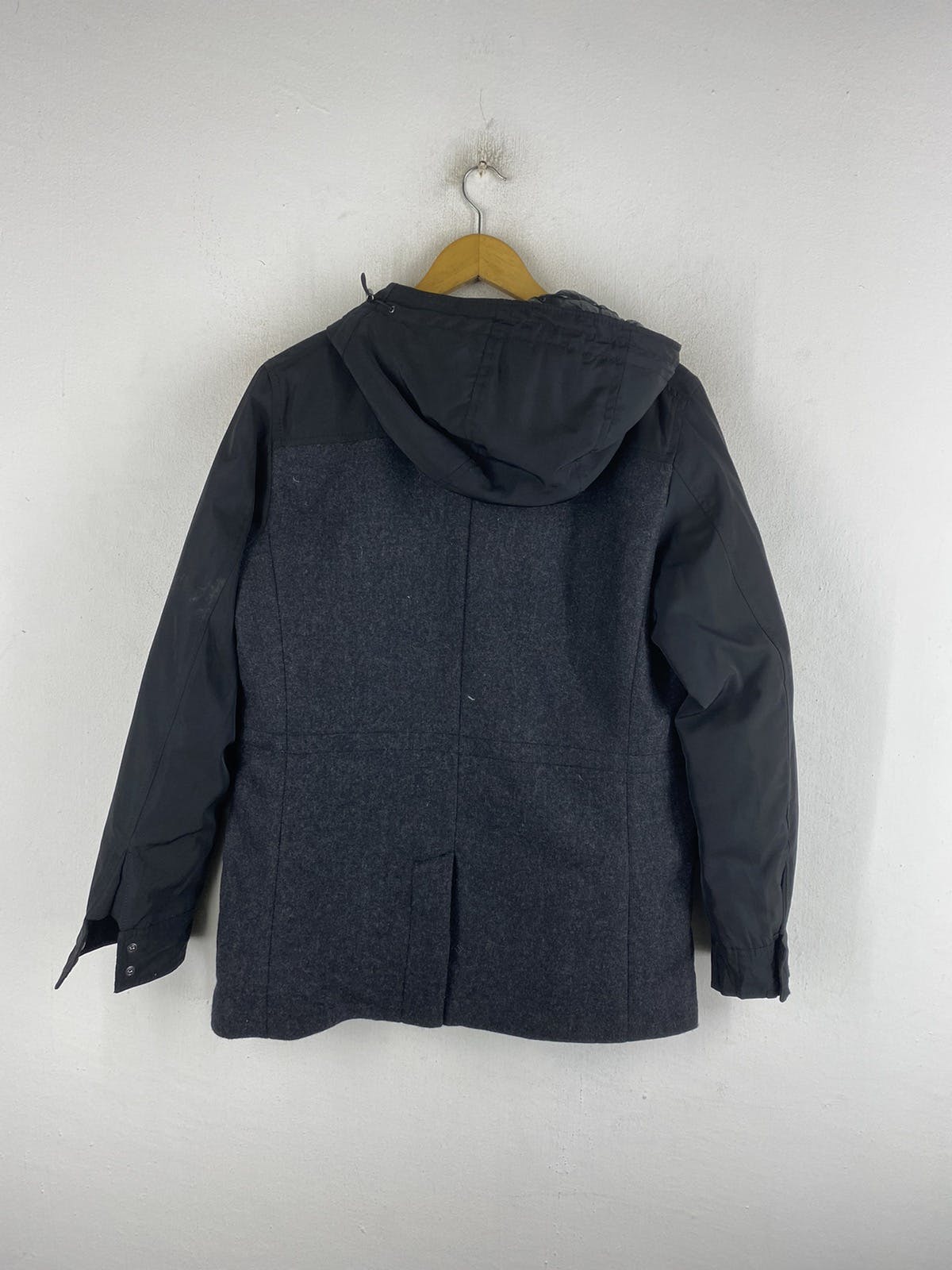 Jil Sander X Uniqlo Wool Zipper Hoodie Coat - 3