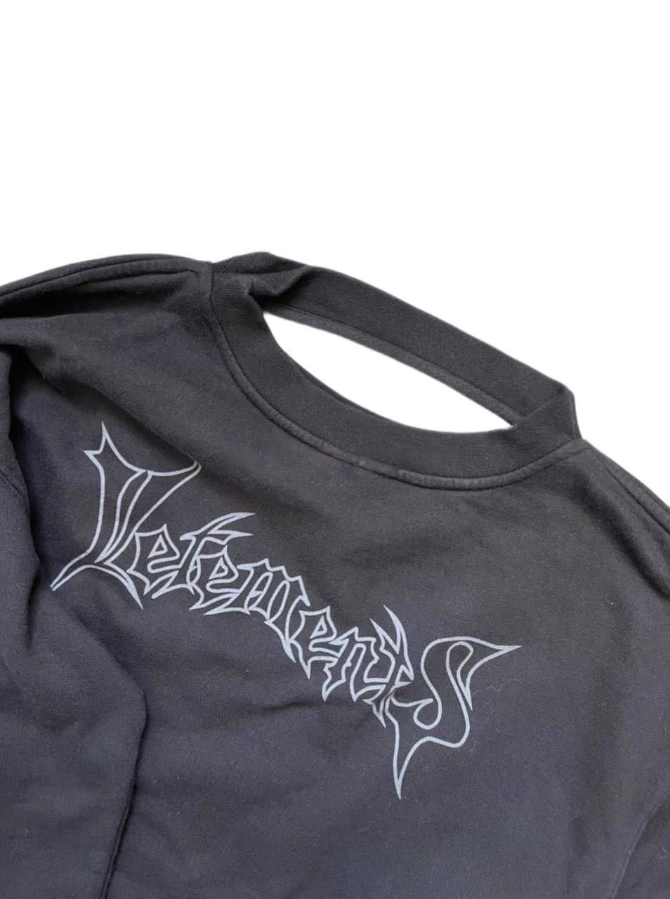 Vetements OG Metal Reversible Sweatshirt - 2