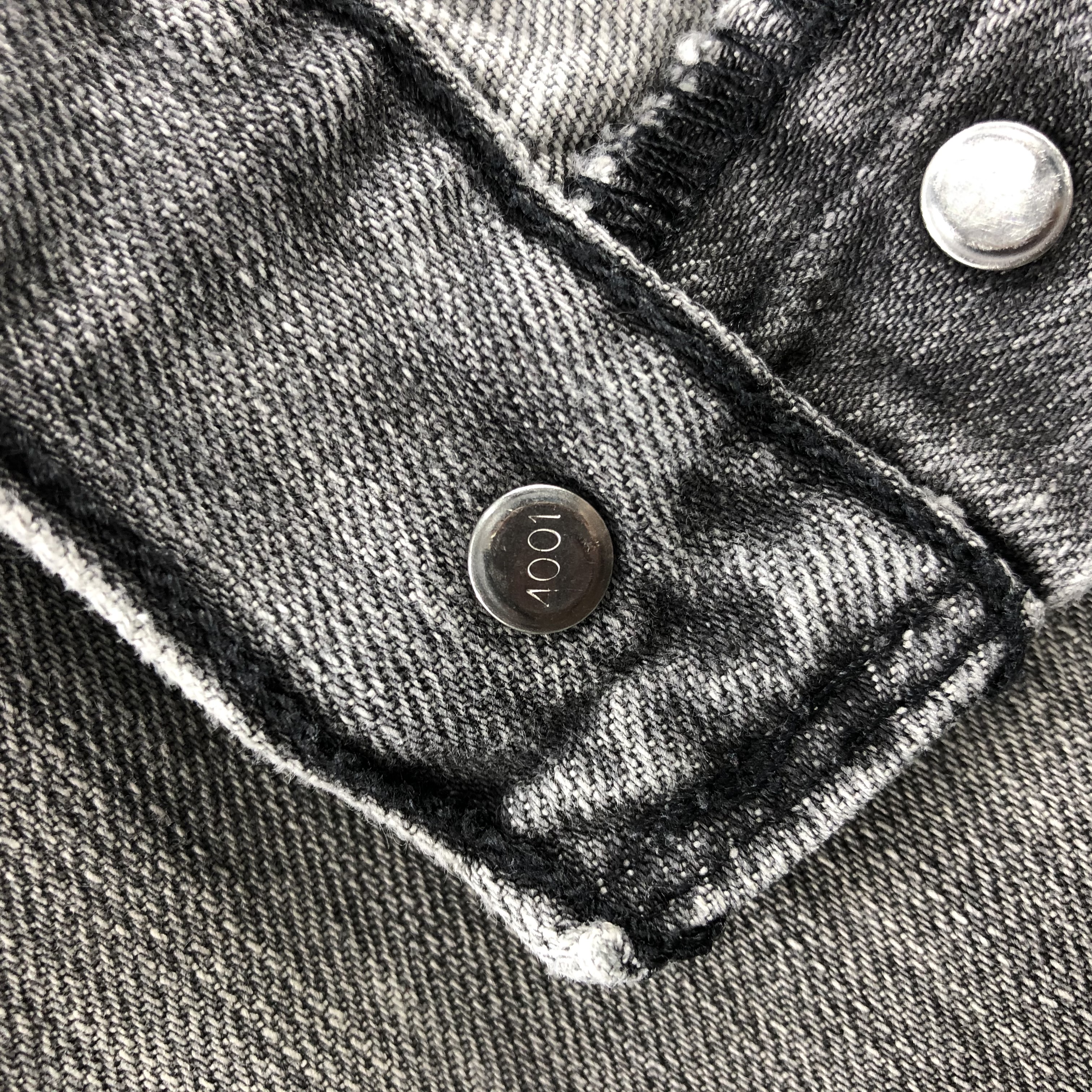 Vintage - Vintage Levi's 501 Jeans Faded Gray Denim KJ794 - 11