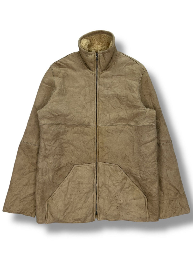 A.P.C. Rue De Fleurus Paris Dirty Shearling Jacket - 1