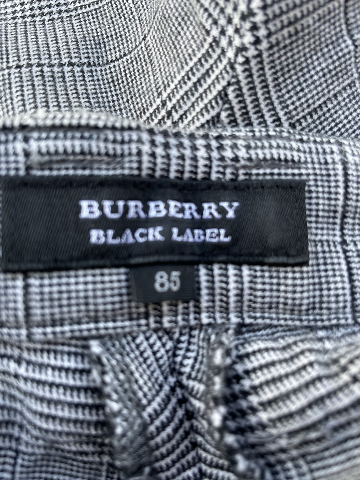 Burberry Black Label Checked Pants