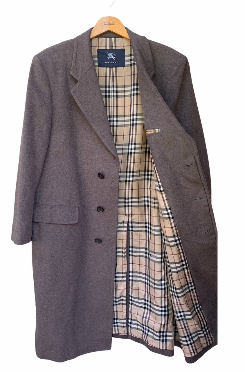 Burberry 35% Cashmere Luxury Long Coat - 6