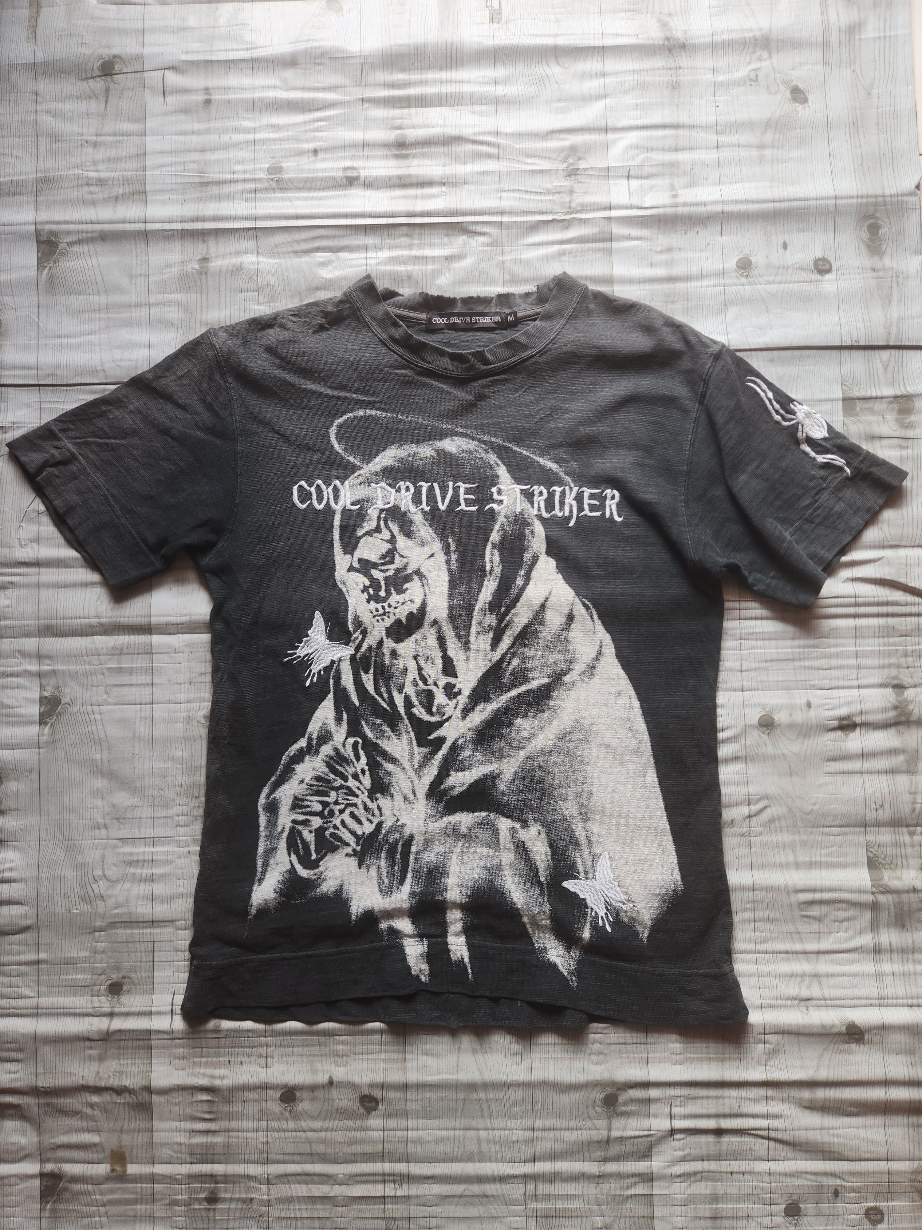 Japanese Brand - Rare Cool Drive Striker Horror Spider TShirt - 1