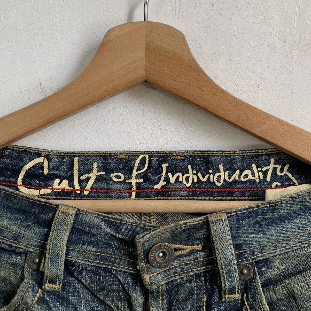 Cult Of Individuality Selvedge Distressed Denim Jeans - 8