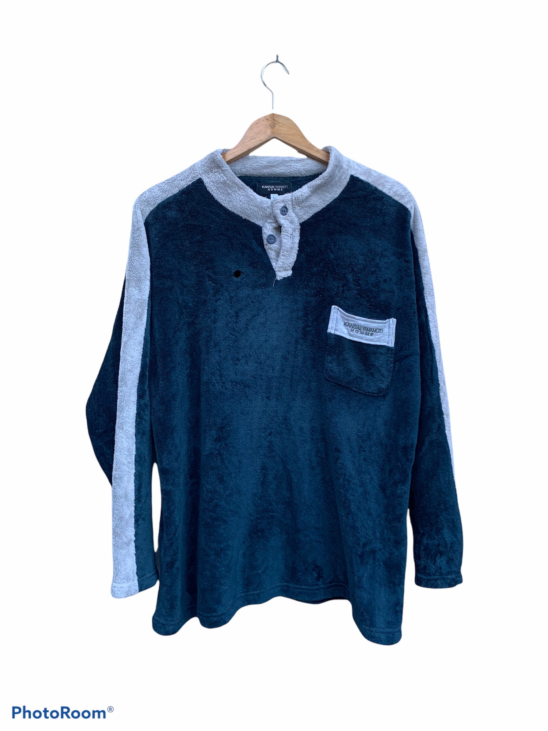 Kansai Yamamoto - Vintage Two Tone Kansai Yamamoto Fleece - 2
