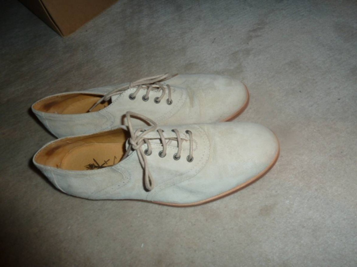 Opening Ceremony - Rare Creme Beige Suede Shoes - 4
