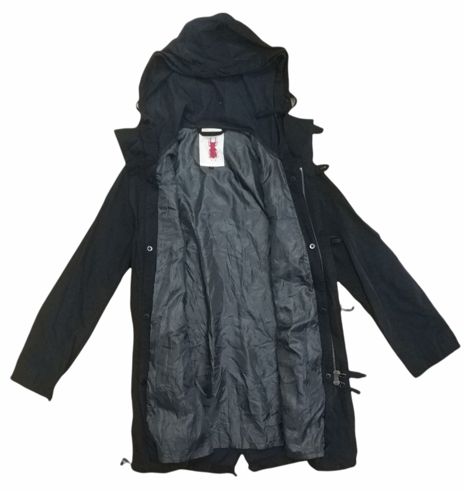 Designer - 🔥Super Black Japanese Brand Parka Jacket - 1