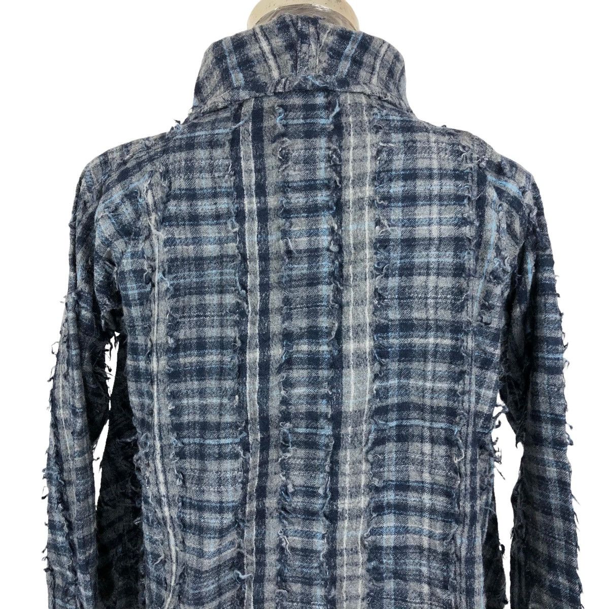 Designer - Jurgen Lehl Checkered Pattern Light Jacket - 12