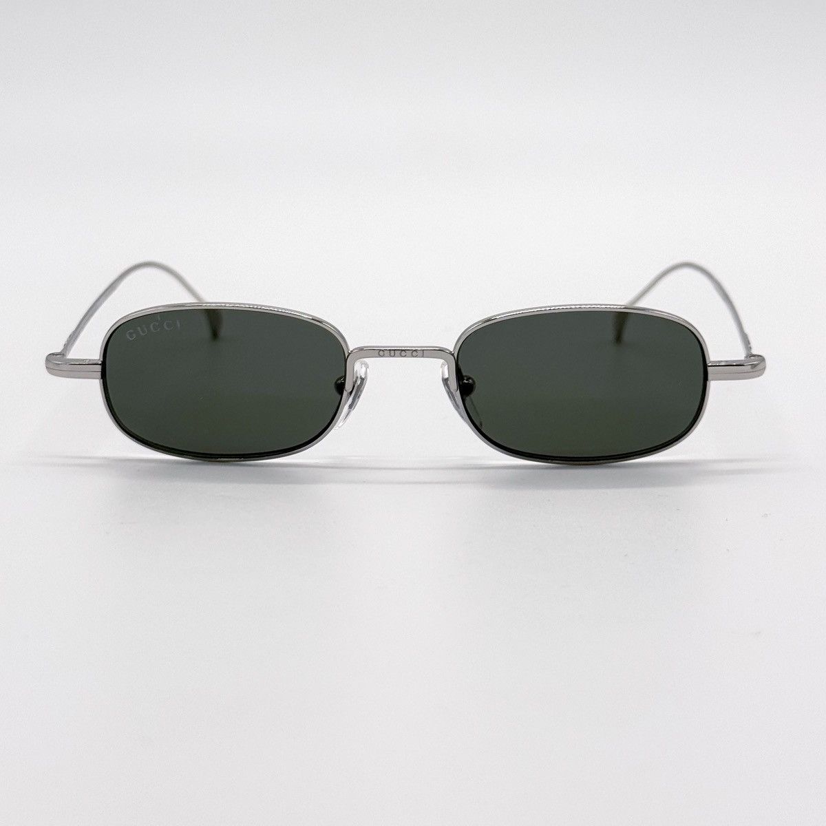 NEW GG1648S 008 GUCCI SILVER METAL GREY UNISEX SUNGLASSES - 4