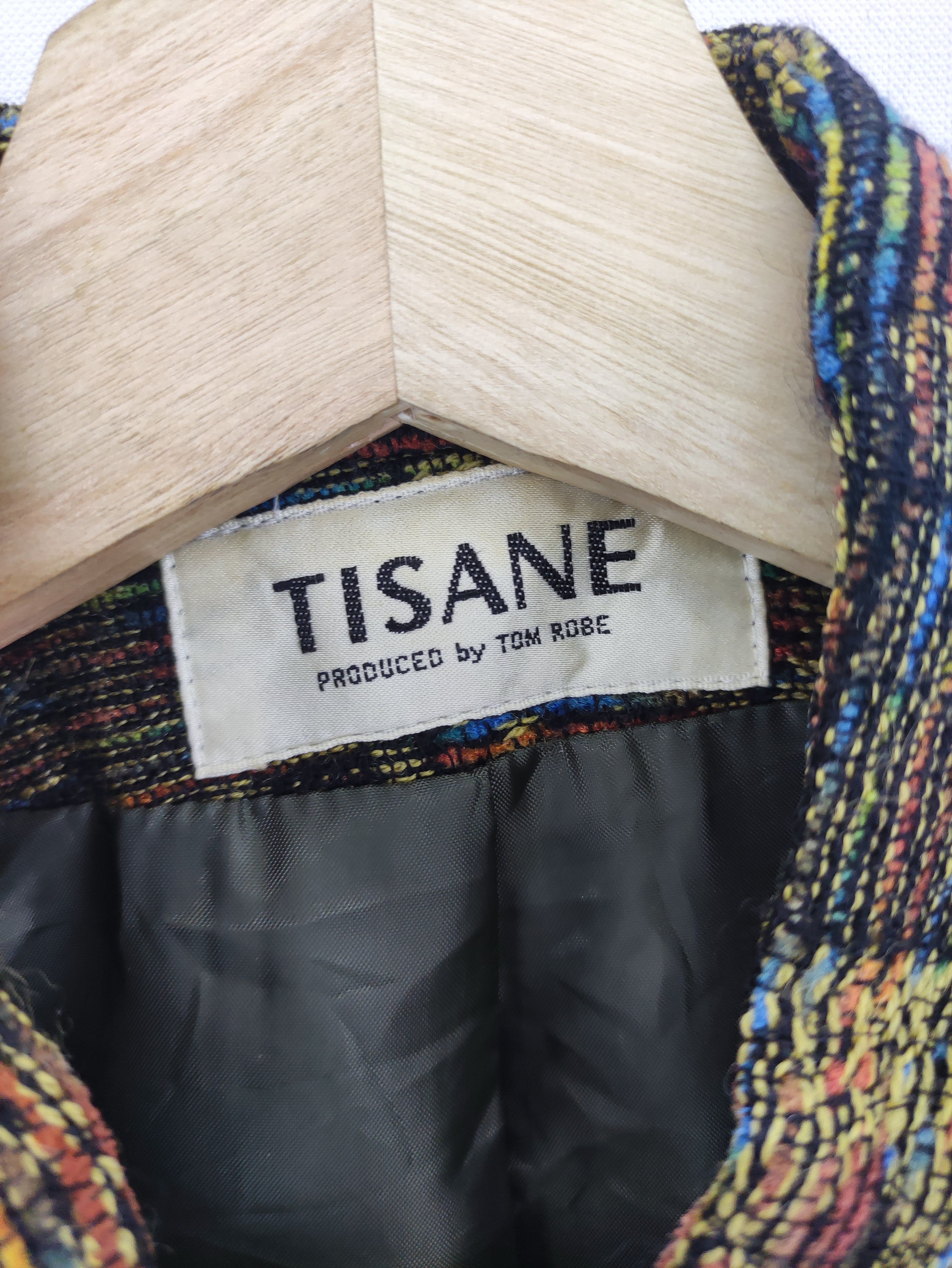 Vintage Jaket Coat Tisane Button Up - 2