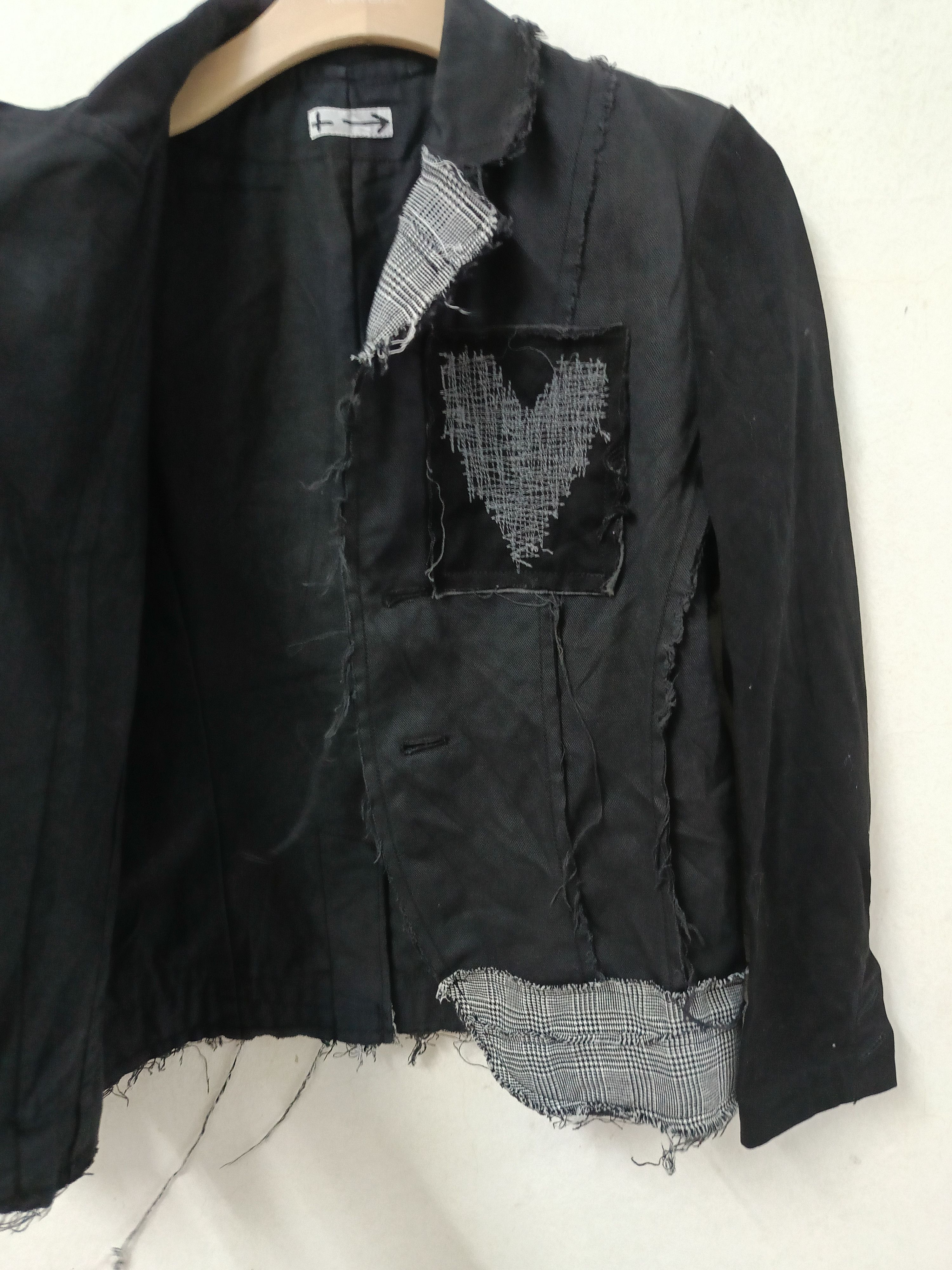 If Six Was Nine - Mihara Yashuhiro Deconstruction Runway Inspired Jacket - 4