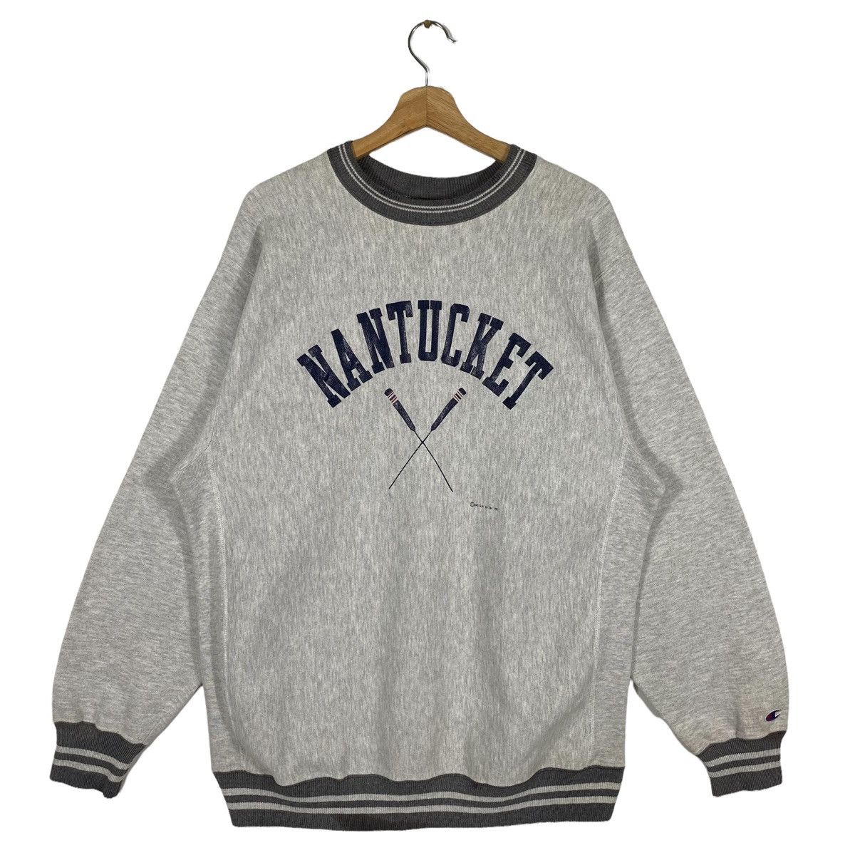 Vintage 90s Champion Reverse Weave Nantucket Sweatshirt - 1