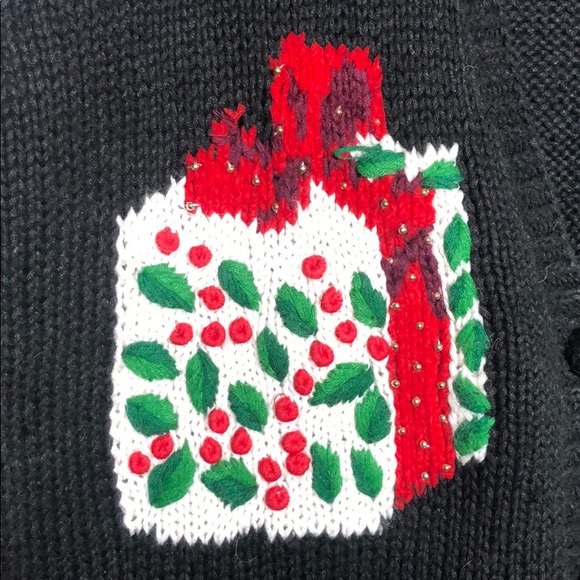 Urban Renewal - Ugly Christmas Sweater Embellished Vest - 2