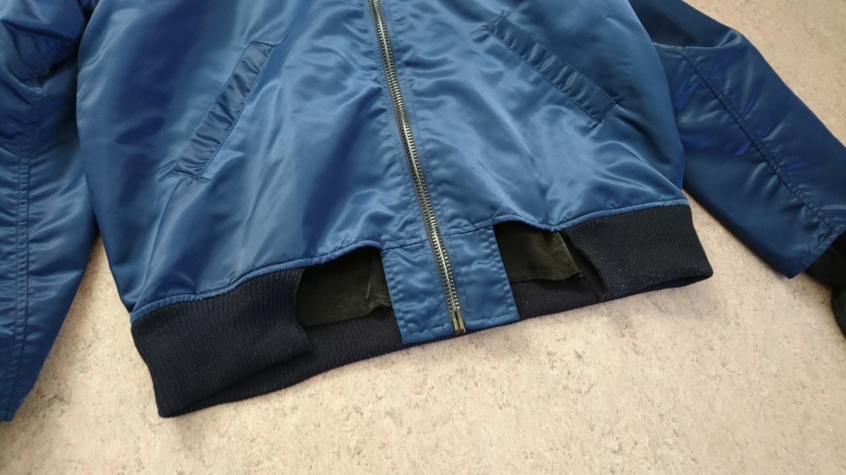 Longjourney - NWT Rare Blue Bomber MA1 Oversized Jacket S M L XL - 7