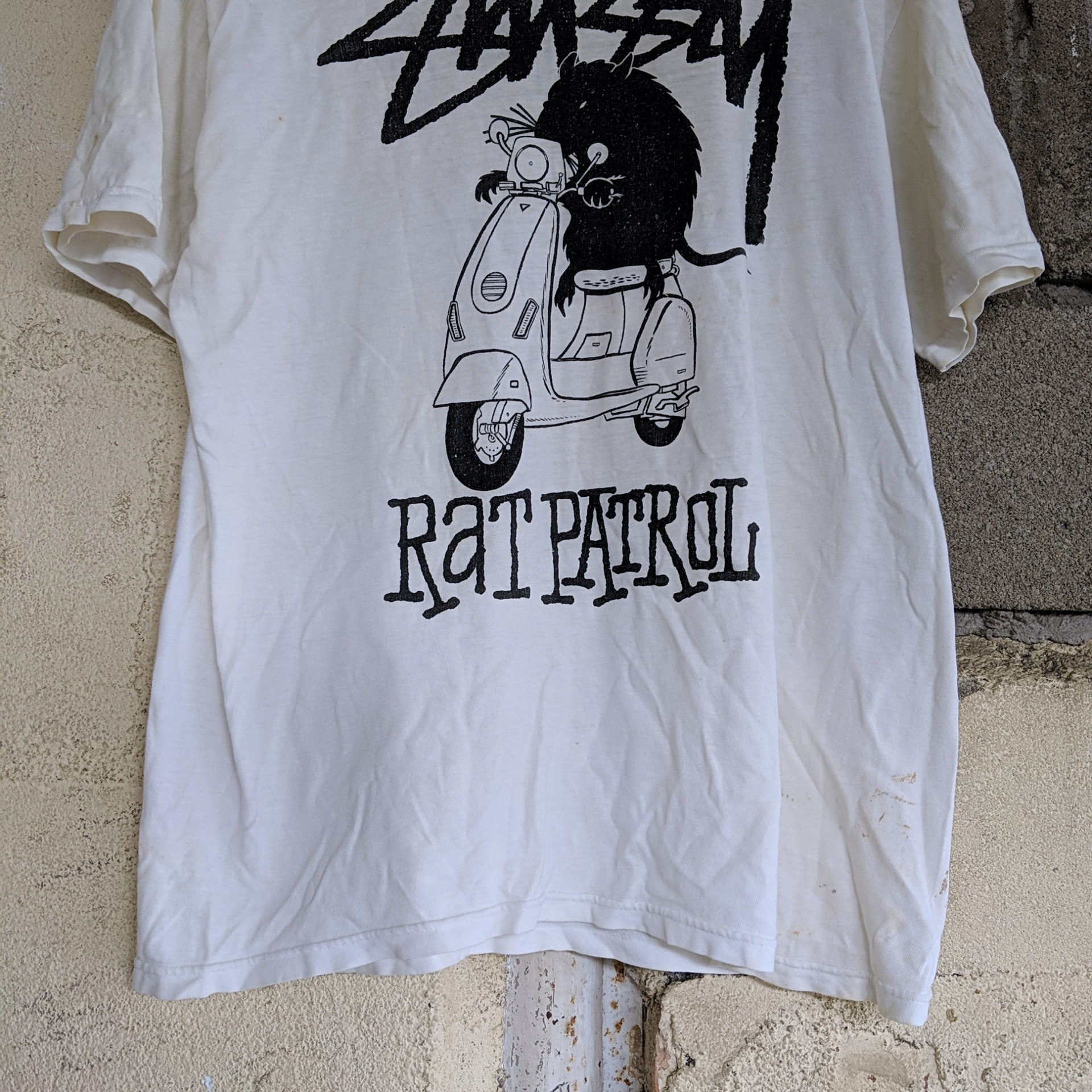 残りわずか！在庫限り超価格 old stussy rat patrol 80s Tシャツ XL ...