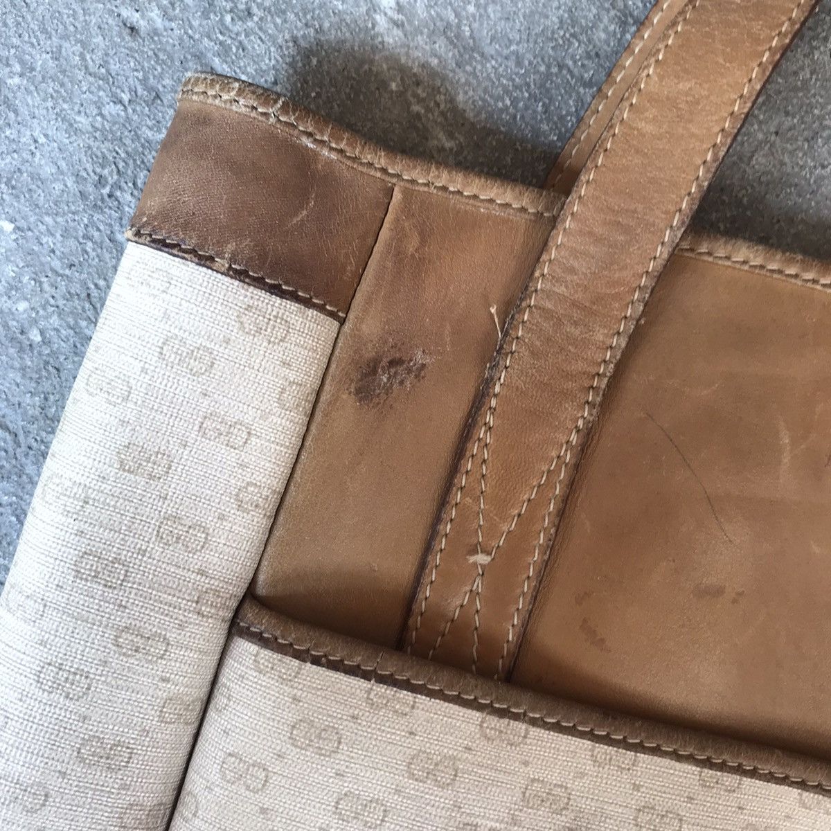 Authentic Gucci Monogram Tote Bag - 3