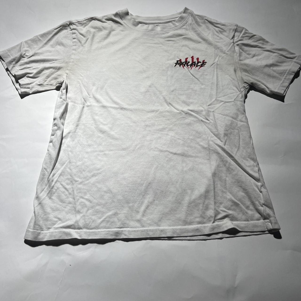 Palace Men's White and Red T-shirt - 2