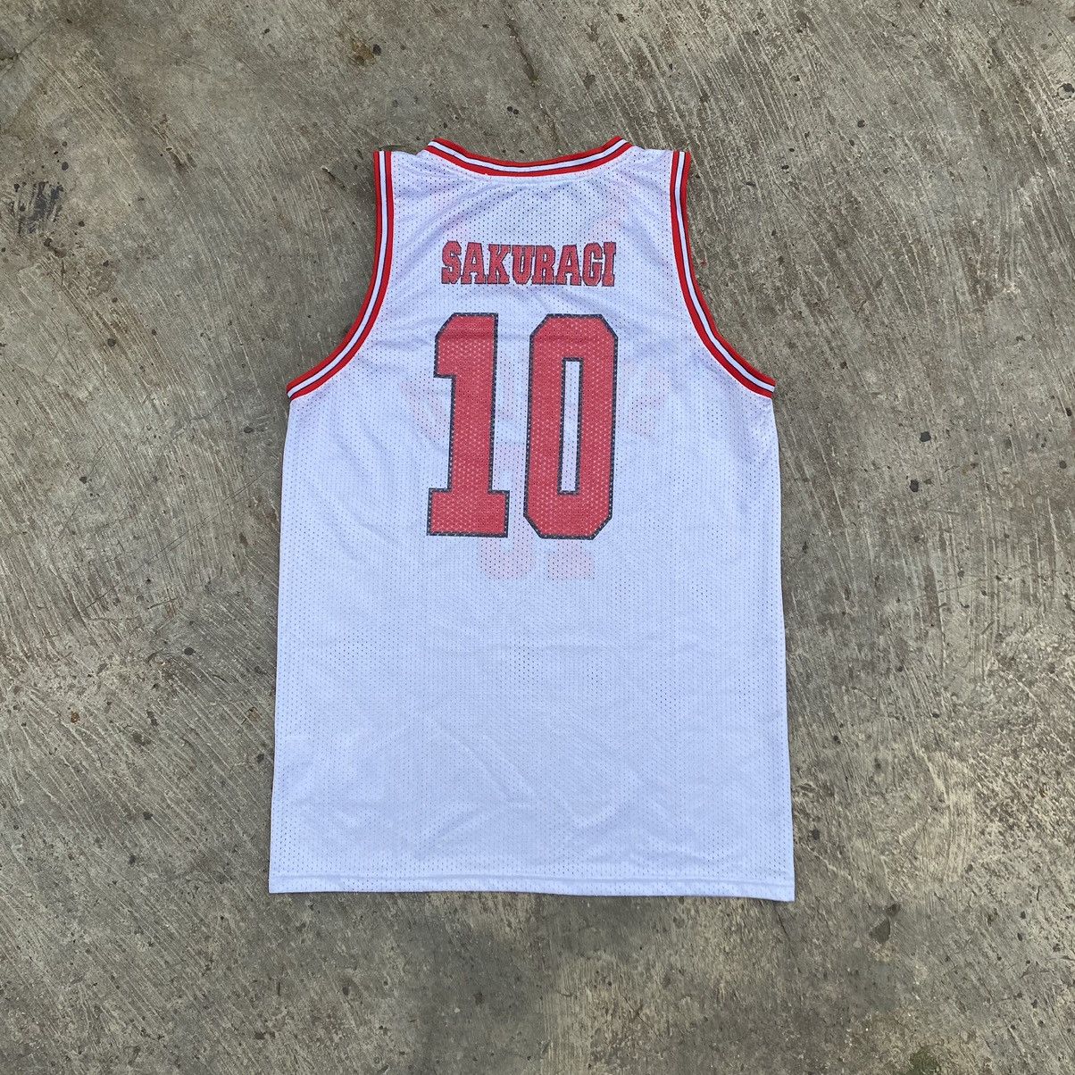 Vintage Slam Dunk Shohoku Sakuragi 10 Jersey - 14