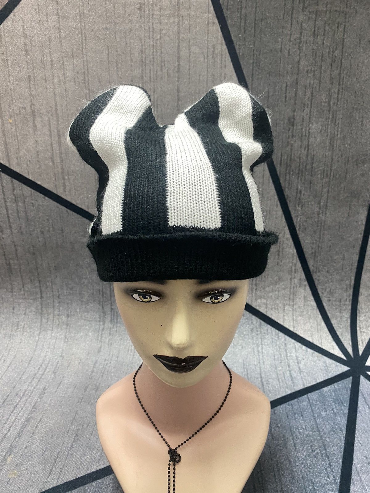 Japanese Brand - Unknown Brand Beanie Horn Hat - 1