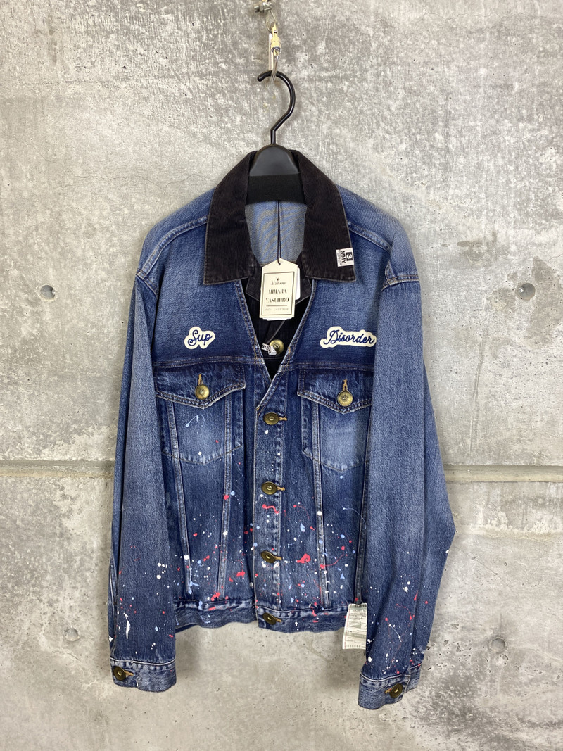 $1100 Maison MIHARA YASUHIRO DENIM JACKET SIZE 2 - 1