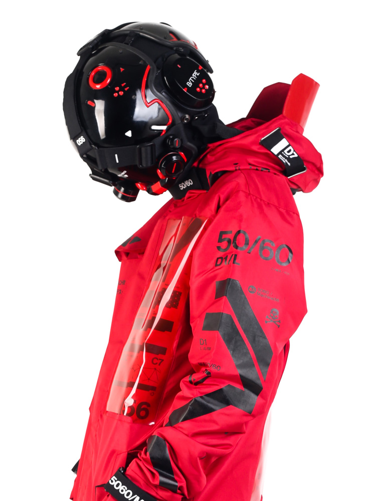 MACHINE56™ M56®BD7-V2/RD RED PARKA  ./©2020_ ブラック・デス・ランナー - 6