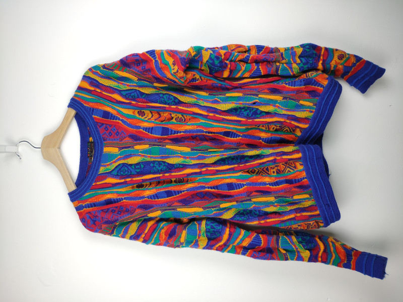 coogi - vintage wool knit sweater coogi style