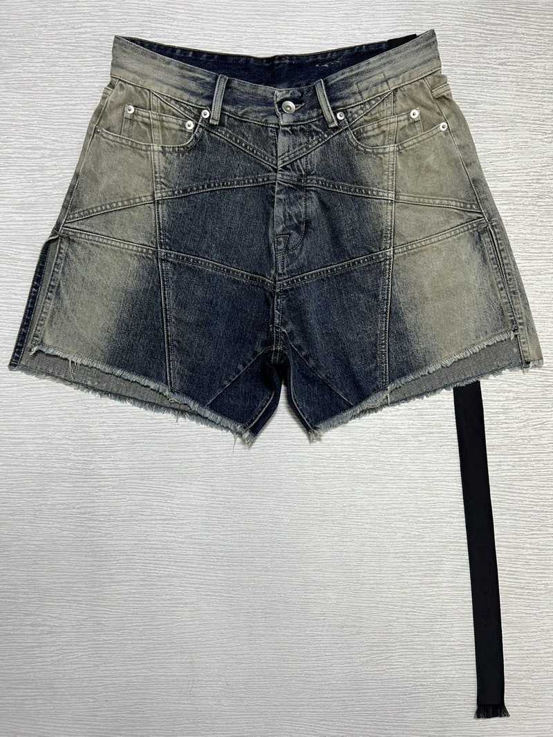 Rick Owens Drkshdw - Degrade Trucker Cut Offs - 1