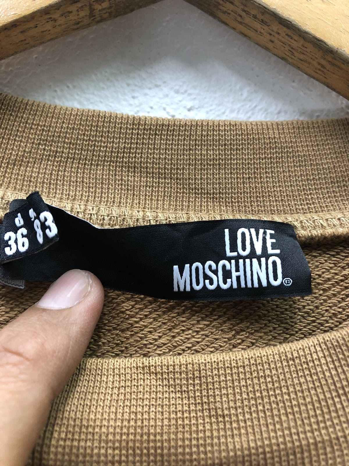 Moschino Love Design Big Logo Sweatshirt - 8