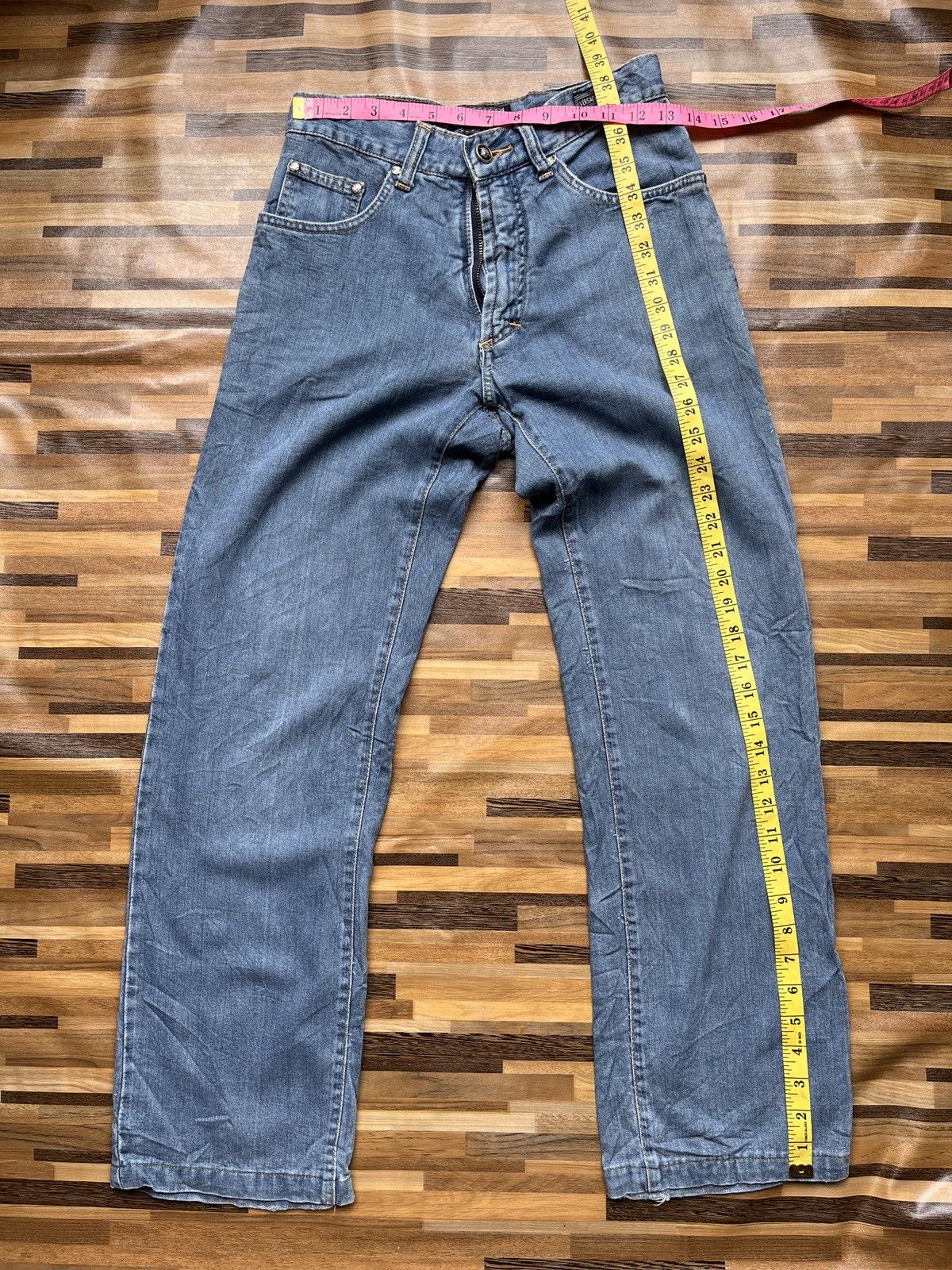 Vintage Versace Denim Jeans Made In Italy - 4