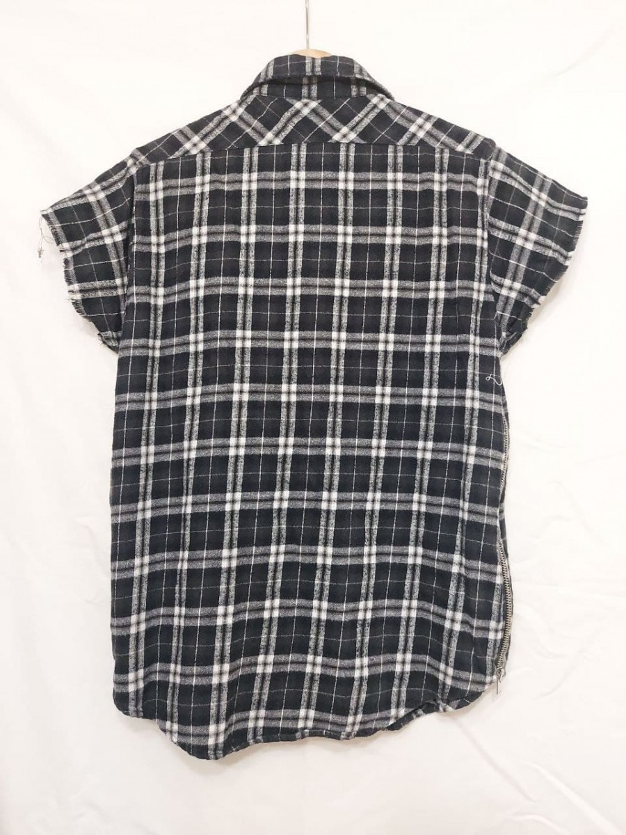 Third 3rd Collection Sleeveless Flannel Shirt - 2