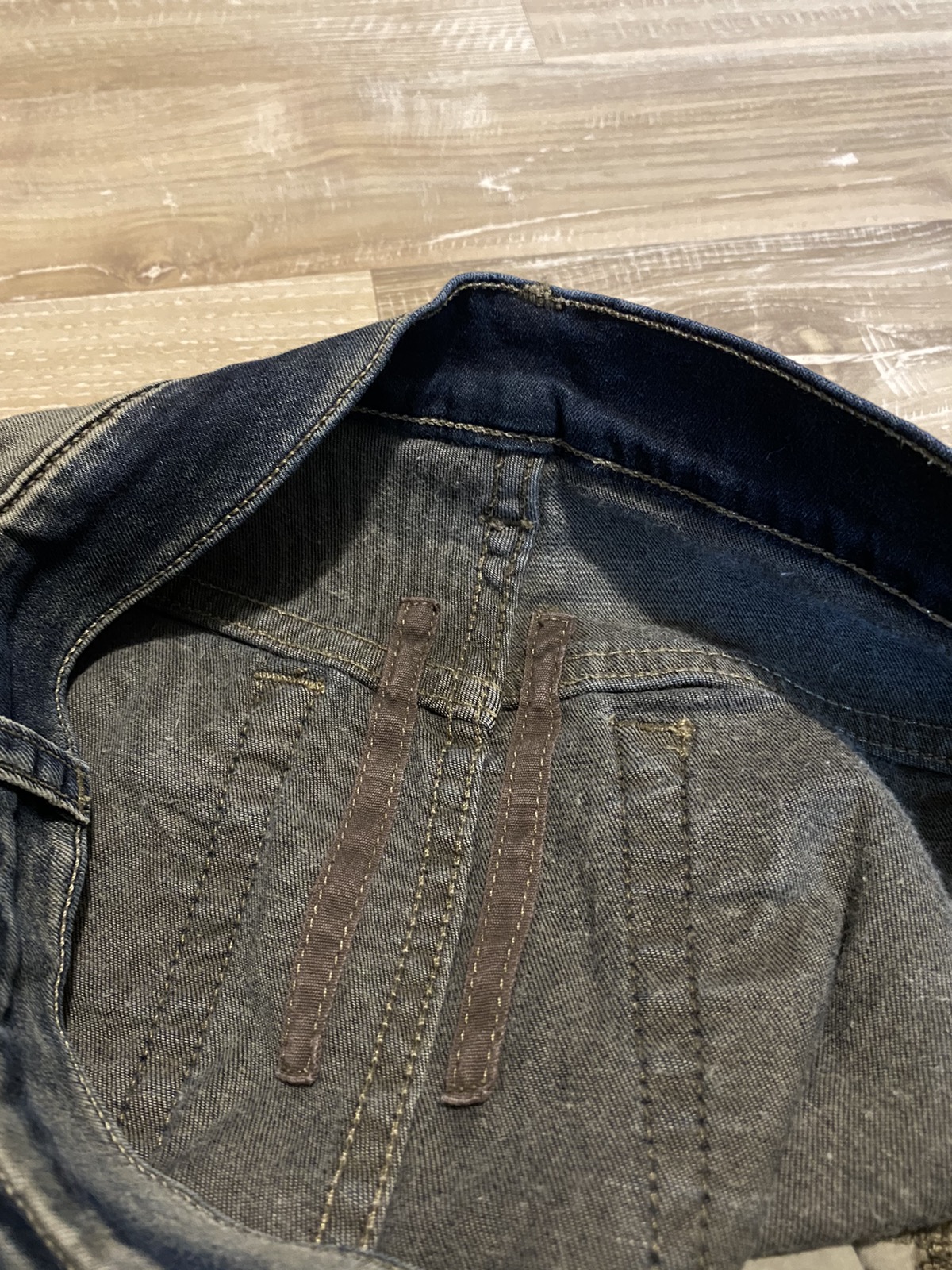 Rick owens jeans DRKSHDW vintage 00s denim torrence croped - 9
