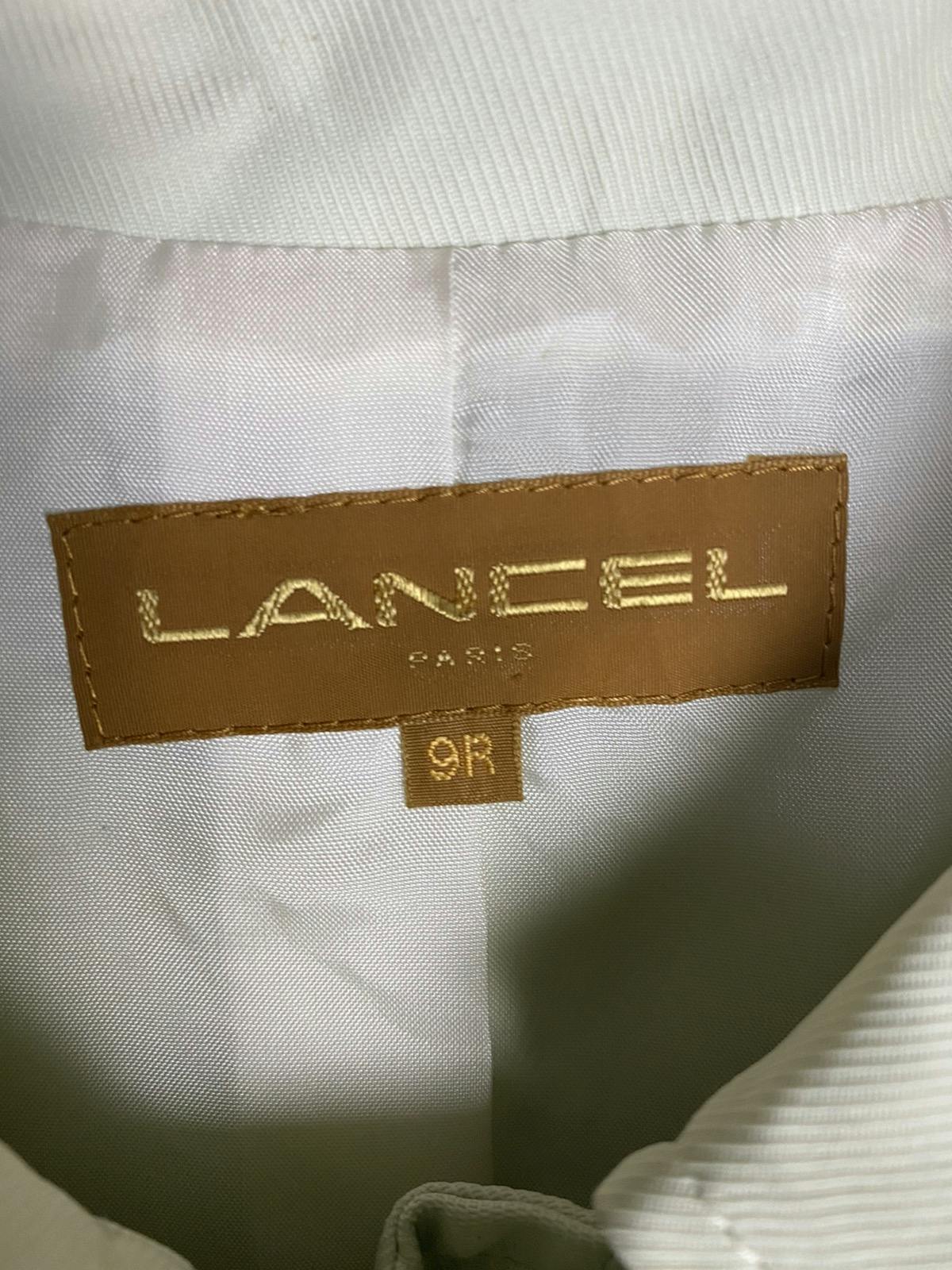 LANCEL Paris Long Trench Coat Made in Japan - 8